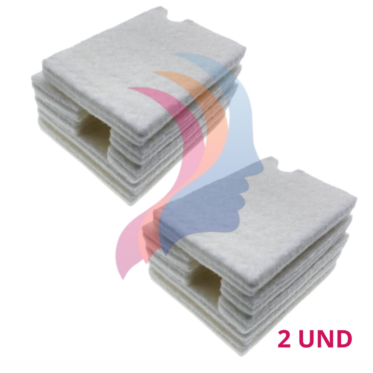 GENERICO - 2 UNIDADES Almohadilla tanque mant Compatible epson l1110 l1210 l3110 l3210 l3150 l3250