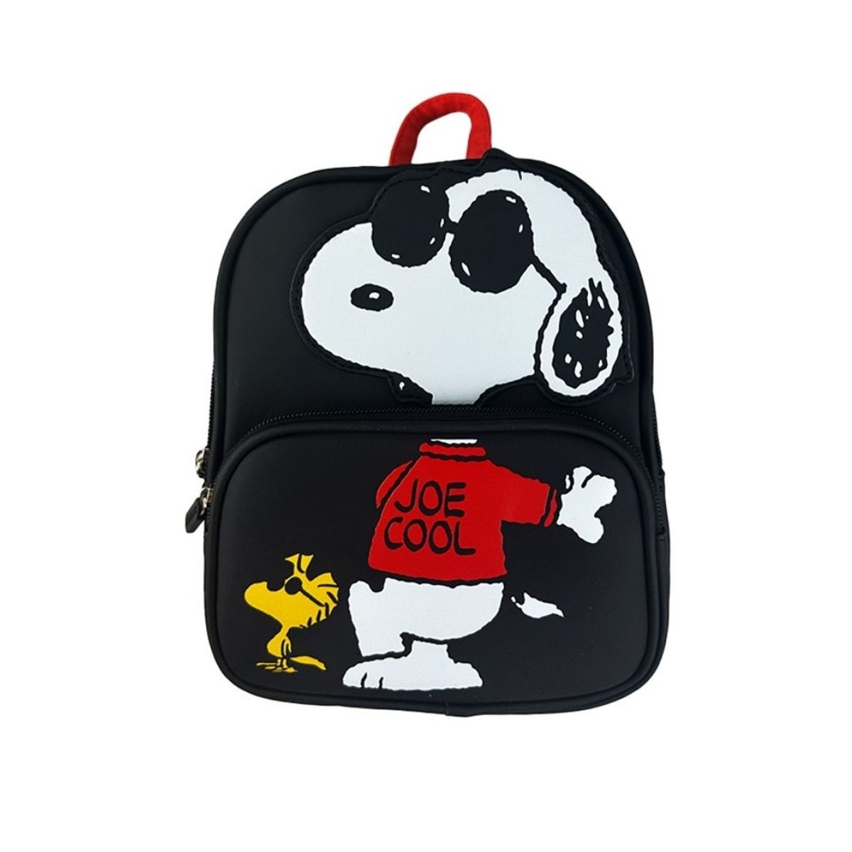 SNOOPY - Mini Mochila Juvenil Snoopy Peanuts Negro