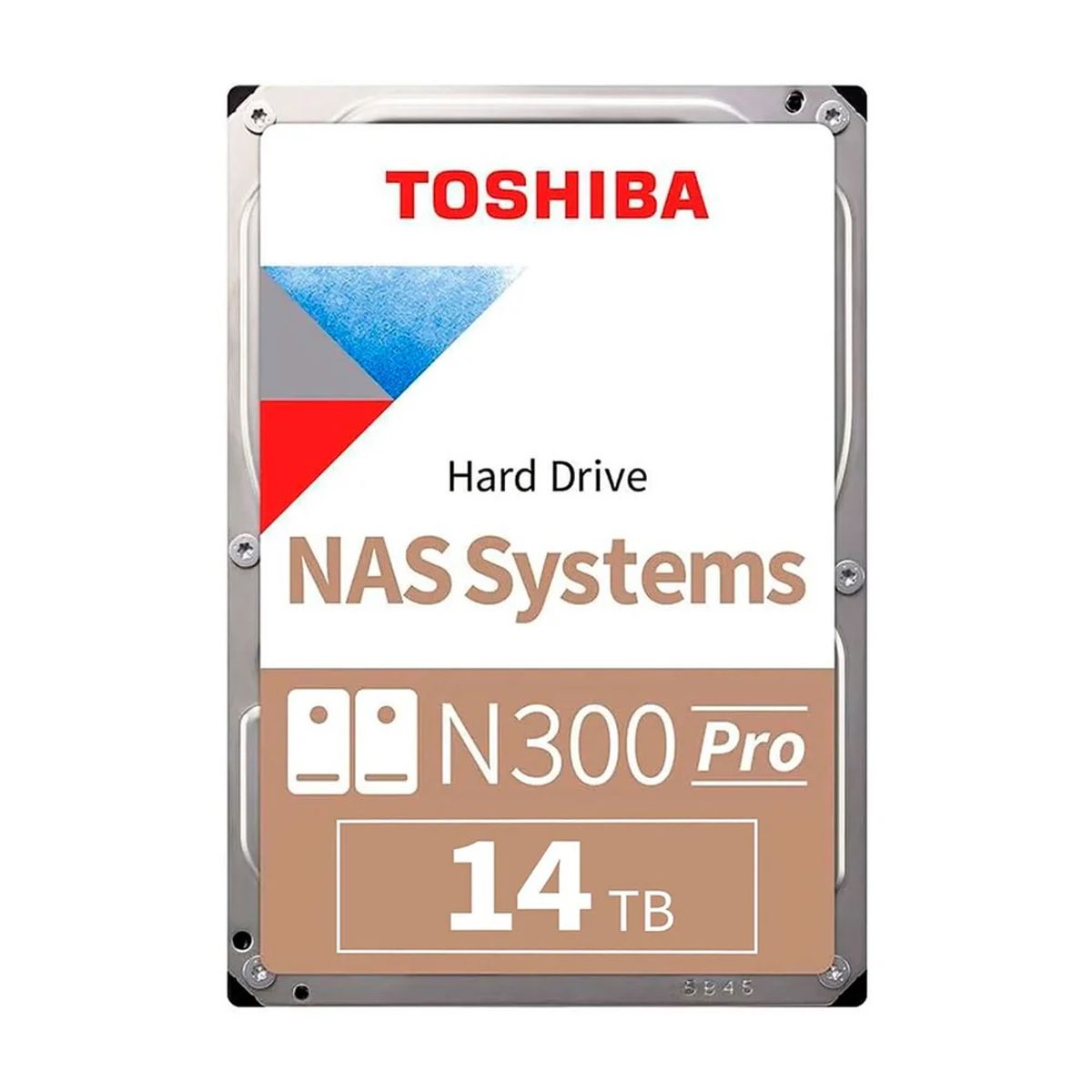 TOSHIBA - Disco Duro Toshiba N300 Pro 14TB NAS SATA 7200 rpm 512MB cache