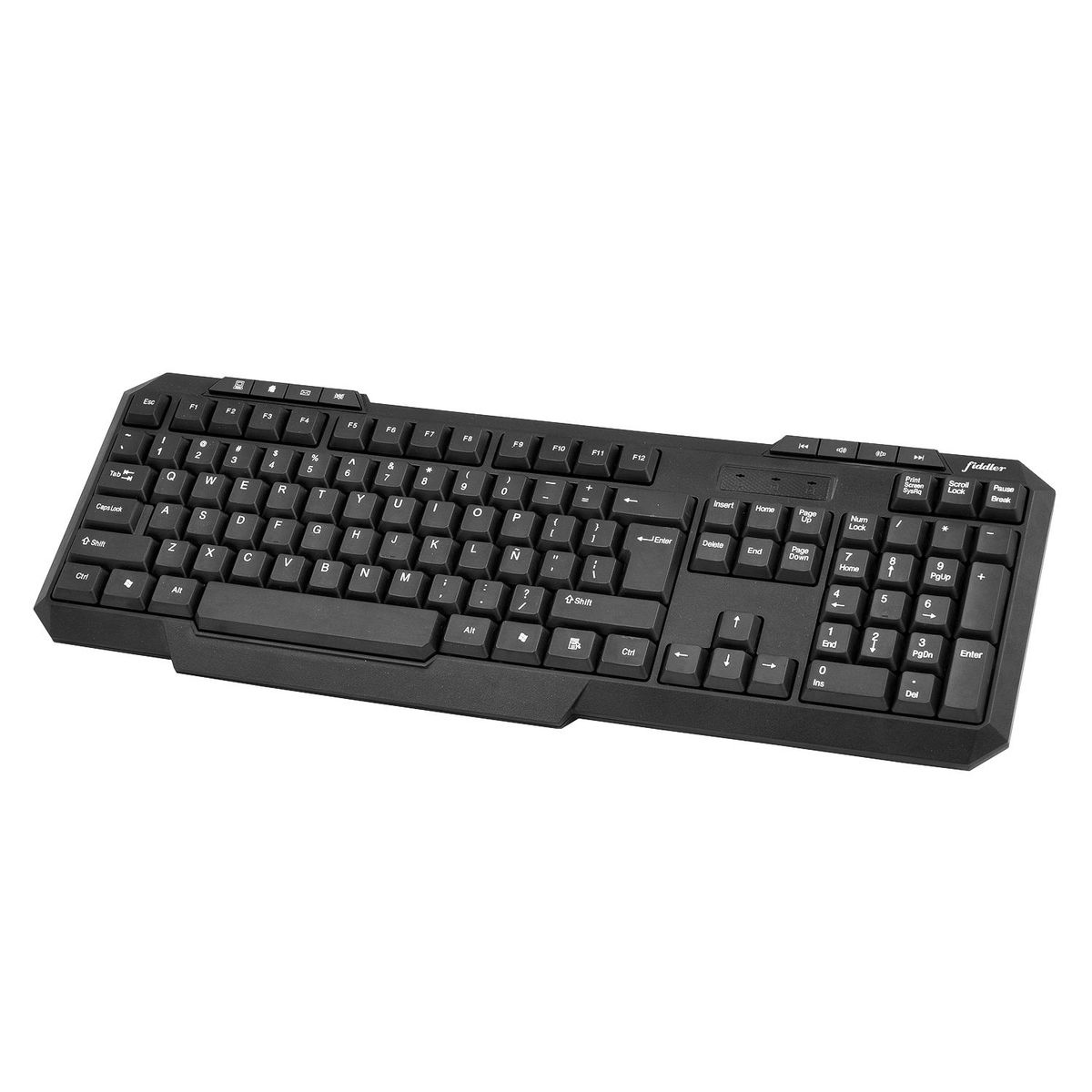FIDDLER - Teclado Universar Color Ne Fiddler
