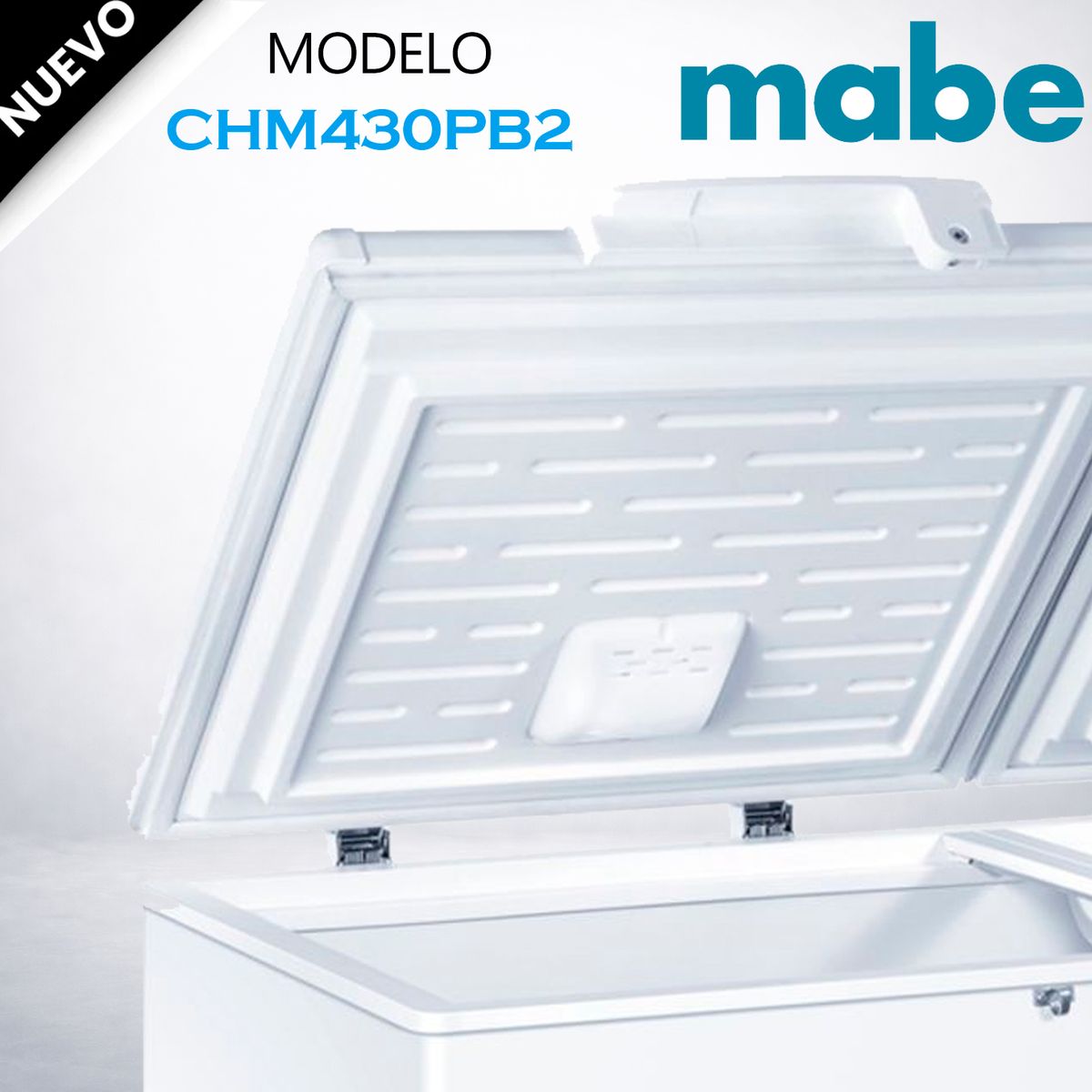 MABE - CHM430PB2 - Congelador Horizontal 430Lt Blanco Mabe