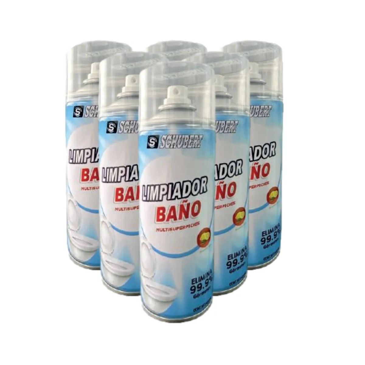 SCHUBERT - Limpiador De Baño Schubert Espuma 450 ML X 2 UND