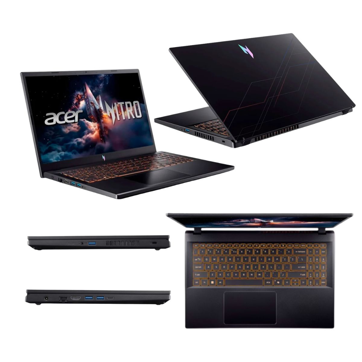 ACER - LAPTOP ACER NITRO V15 I9 13900H / 16GB RAM DDR4 / 1TB SSD / RTX 5060 8GB VIDEO
