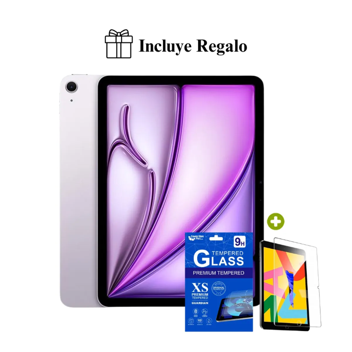 APPLE - Nuevo Apple iPad Air 11″ Chip M4 Wifi 128GB - Morado 2026 + Regalo