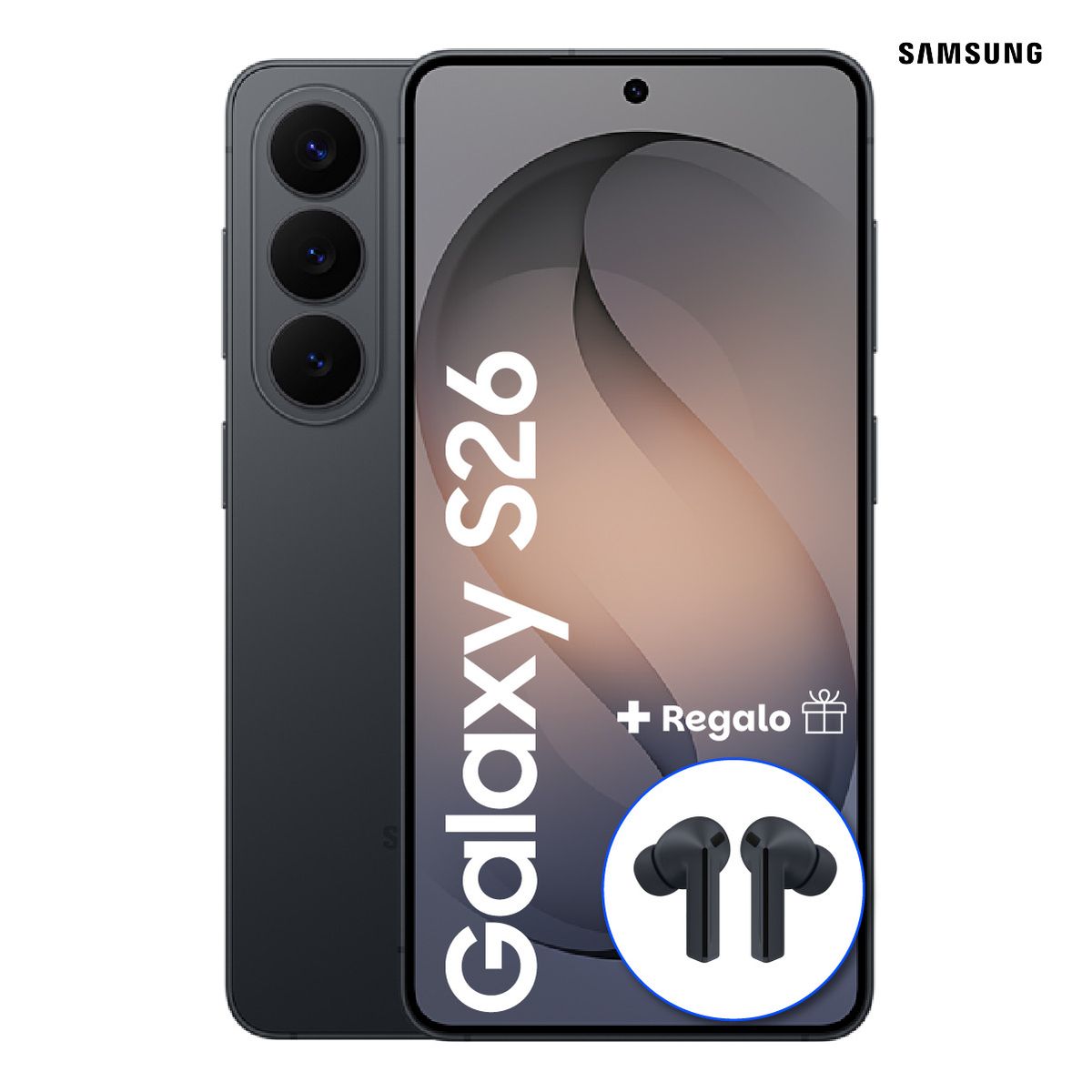 SAMSUNG - Celular Samsung Galaxy S26 512GB Sky Black