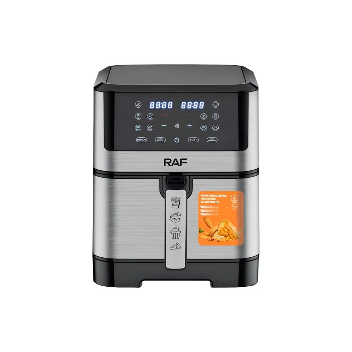 GENERICO - FREIDORA DE AIRE DE 8 LITROS PREMIUM