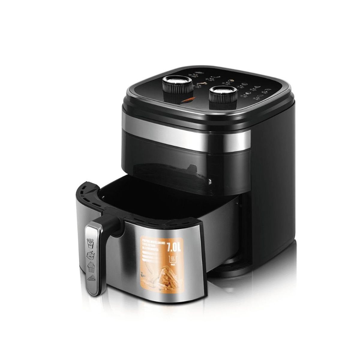 GENERICO - FREIDORA DE AIRE 7L CON PERILLAS