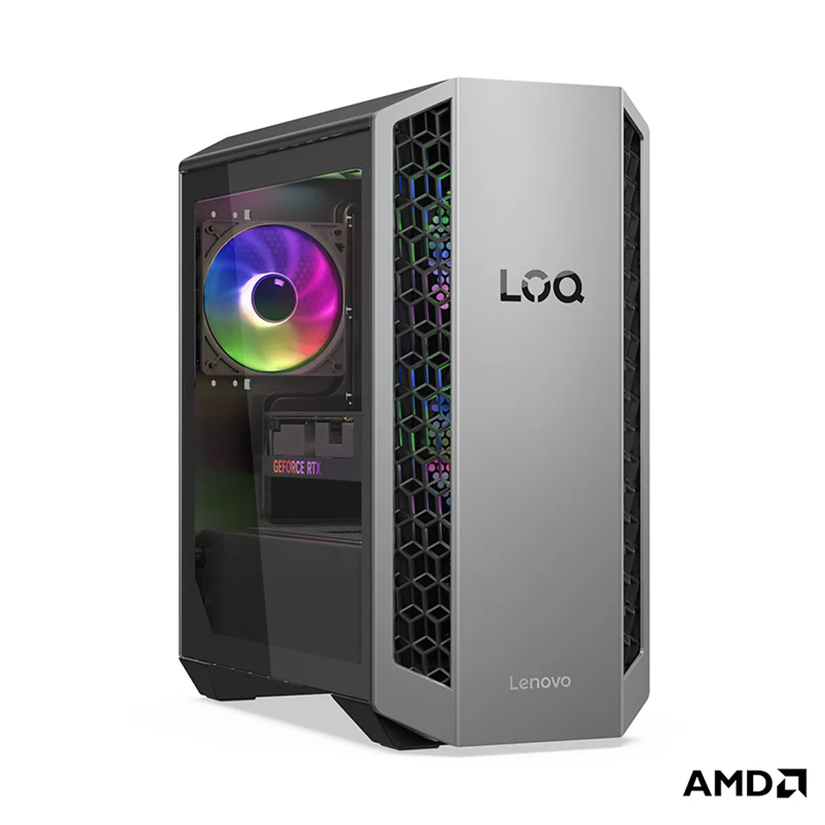 LENOVO - Computadora Lenovo LOQ Tower 26ADR10 Ryzen 7 8745HX 16GB DDR5 Windows 11 Pro