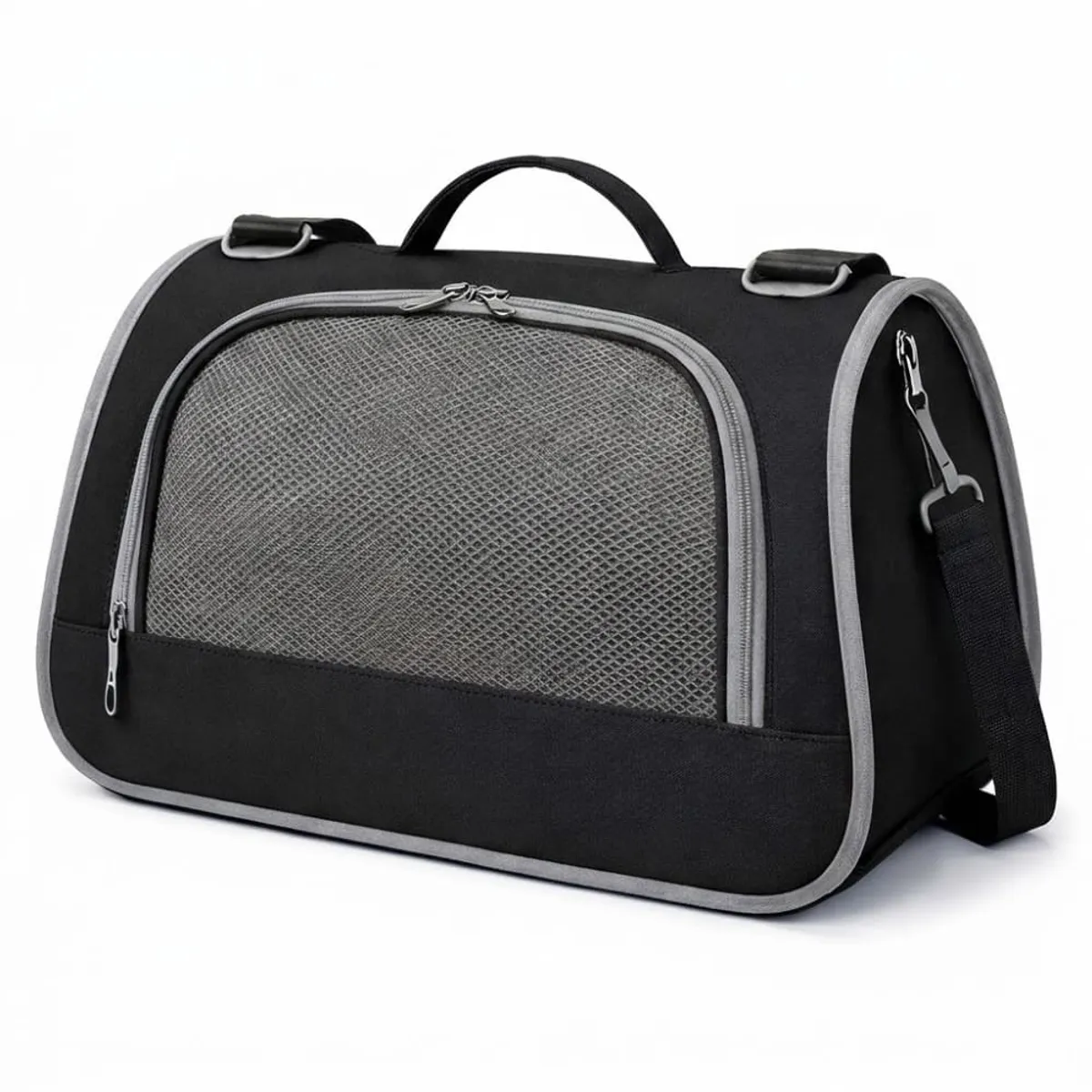 GENERICO - Jaula Plegable de Perros Gatos Pequeños Medianos Bolsa Transporte Ventilación Malla Correa AJ312976