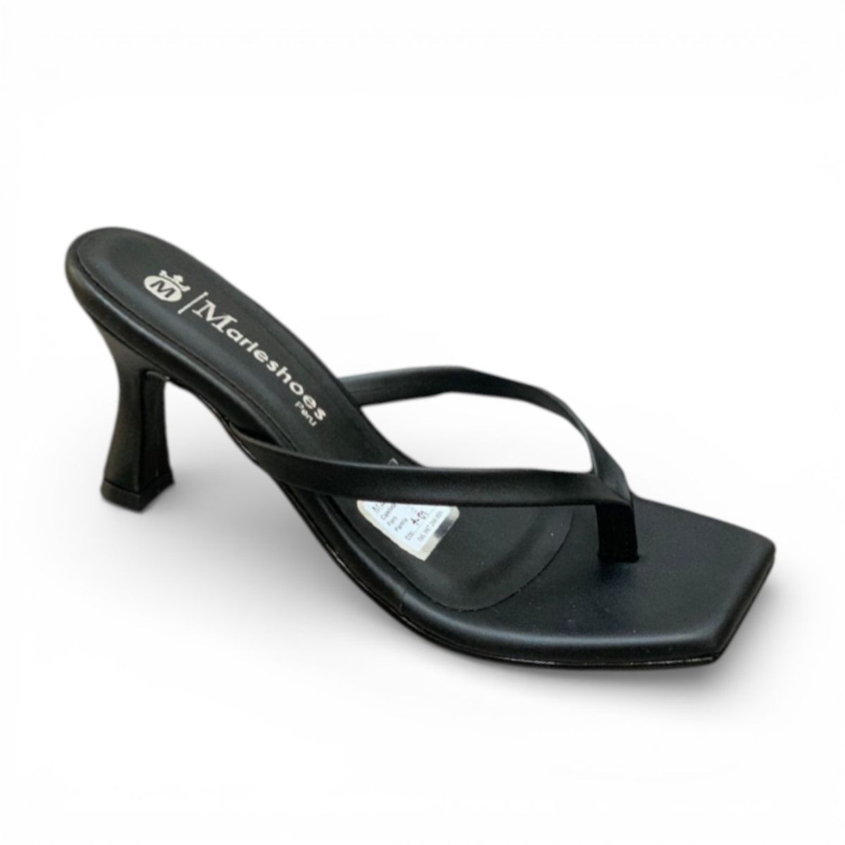 GENERICO - Sandalia Mujer 2086L-65 Tijeras Kitten X5 Color Negro