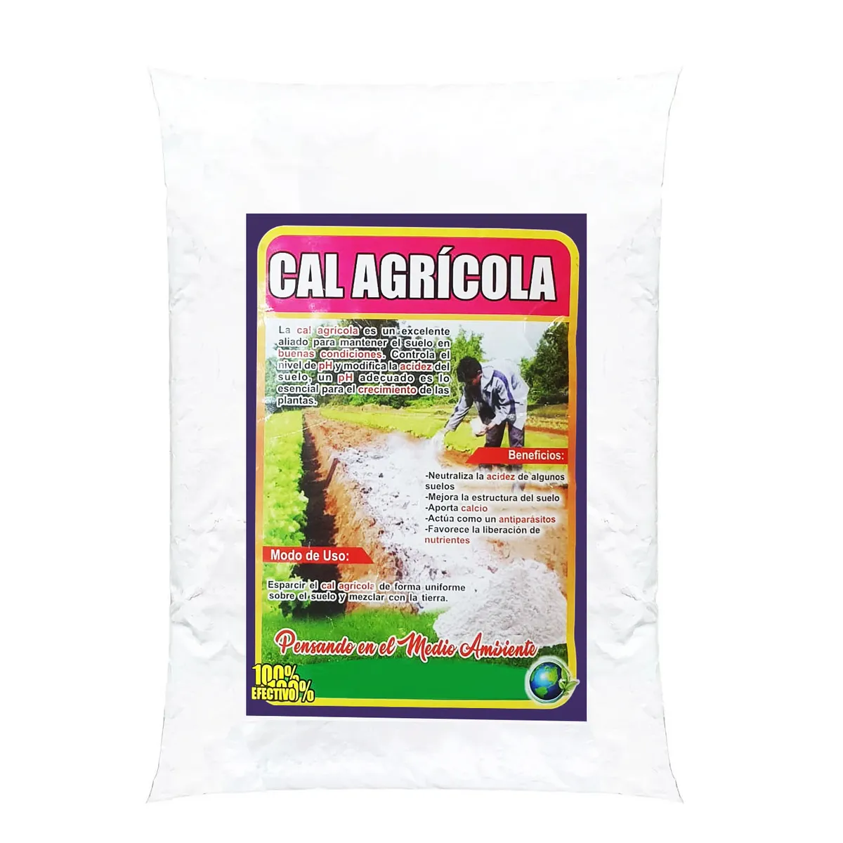 Cal Agrícola para plantas, marca NANOTRON TECHNOLOGIES - Foto Principal
