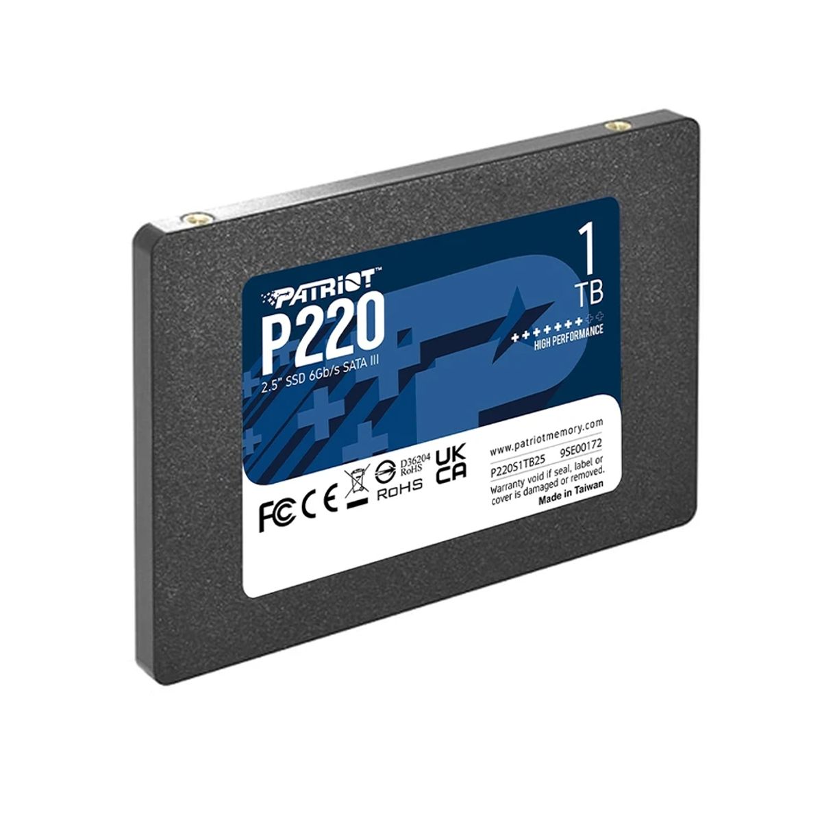 PATRIOT - Disco Duro Ssd Patriot P220 De 1Tb, Sata Iii 6Gb/S, 2.5", 7Mm – Alta Velocidad Y Rendimien
