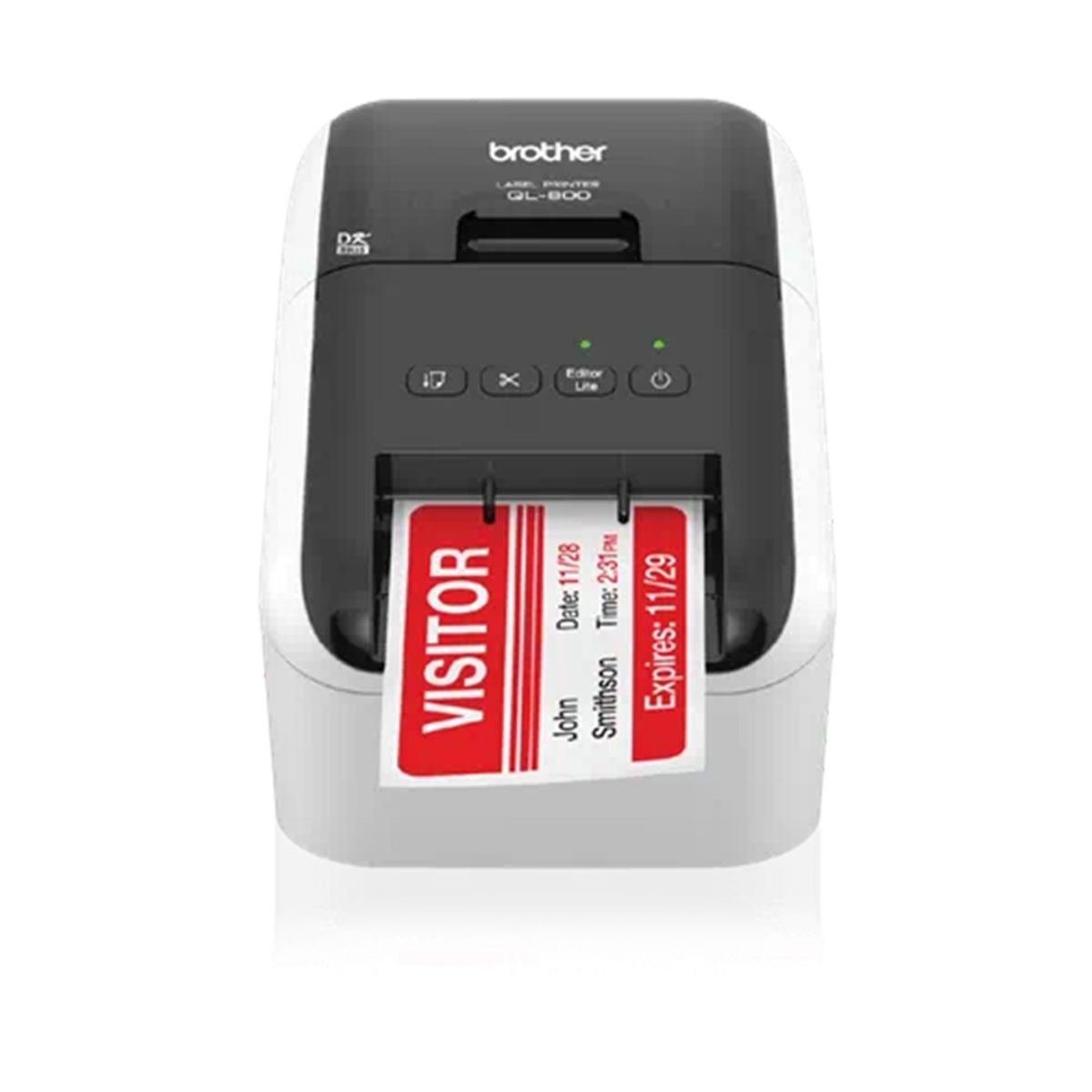 BROTHER - Impresora Etiquetas Brother Ql800 - Rápida, Compacta Y Compatible Con Windows Y Mac