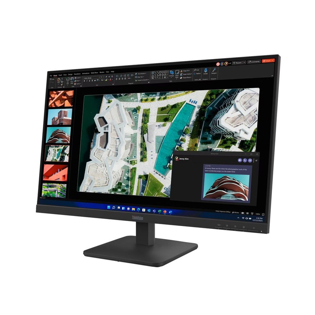 LENOVO - Monitor Plano Lenovo Thinkvision S27-4E Fhd 27" Hdmi Vga