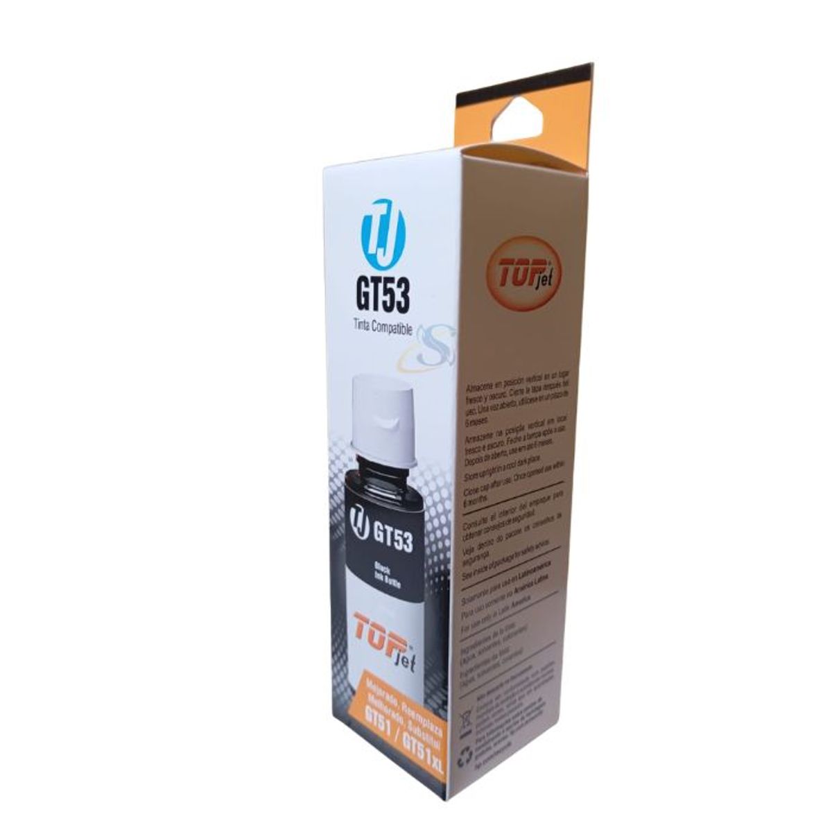 GENERICO - TINTA COMPATIBLE PARA HP GT53 NEGRO