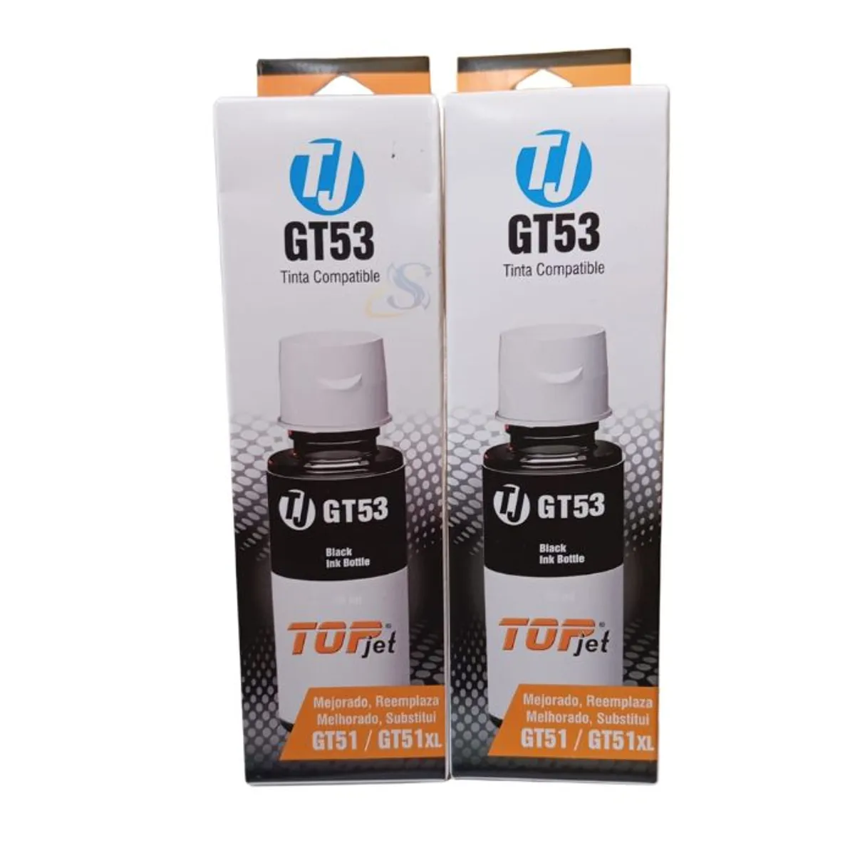 GENERICO - TINTA COMPATIBLE X2 PARA HP GT53 NEGRO