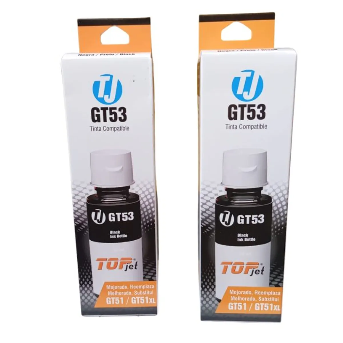 GENERICO - TINTA COMPATIBLE X2 PARA HP GT53 NEGRO