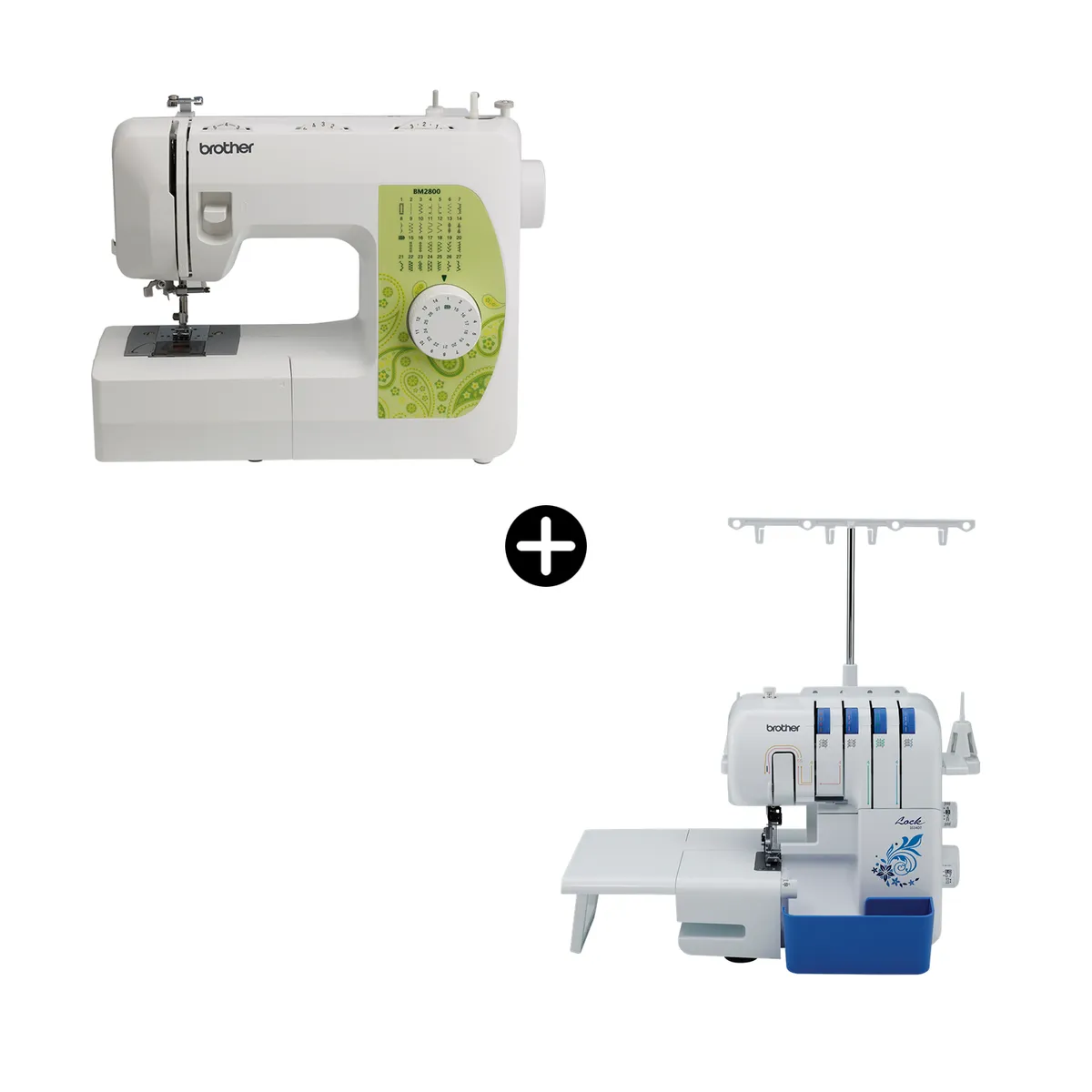 Combo Brother BM-2800 + Remalladora 3534D, marca BROTHER - Foto Principal