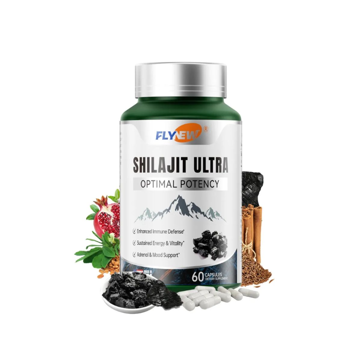 GENERICO - Shilajit Ultra Potenciador Energetico - Flynew
