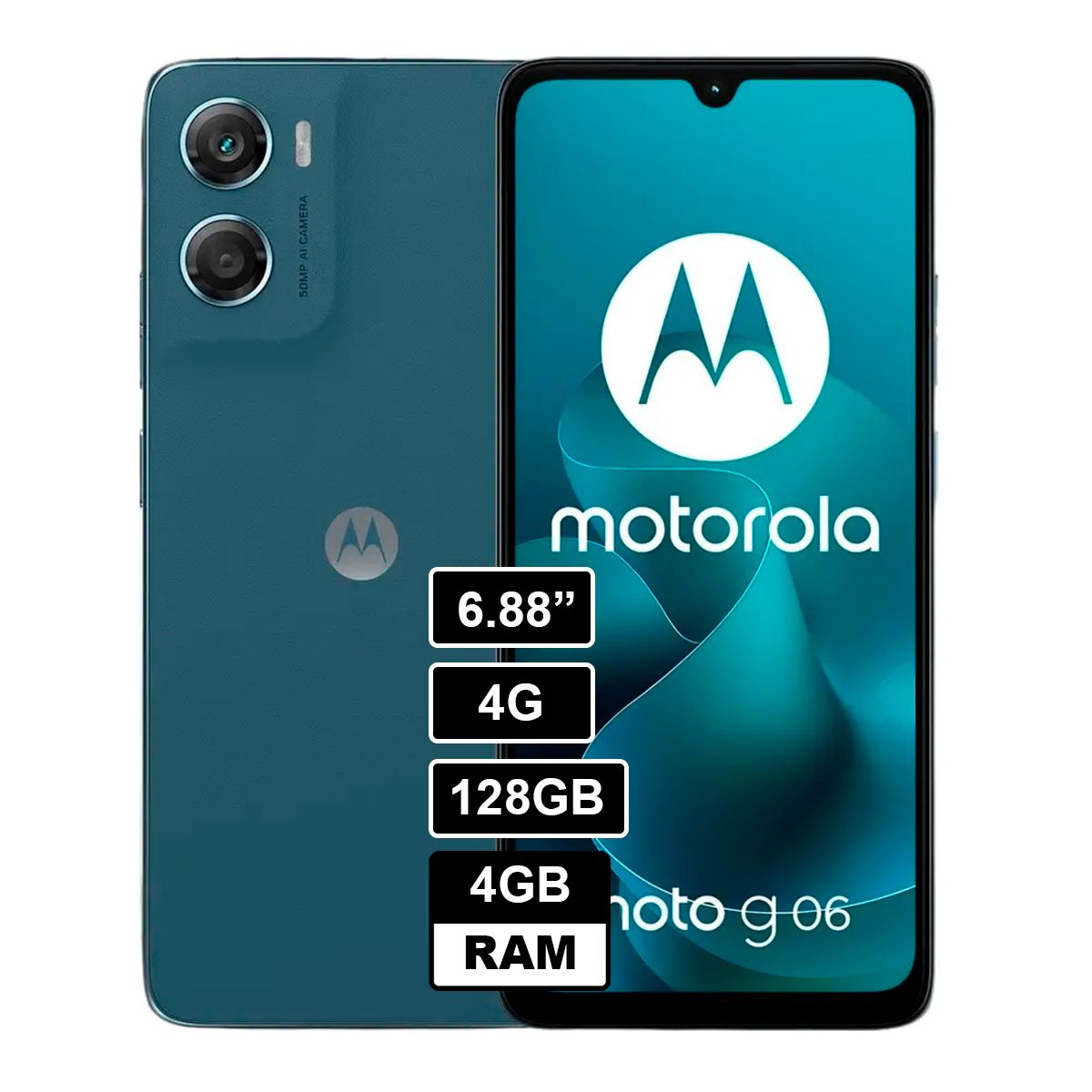 MOTOROLA - moto G06 4GB 128GB Azul