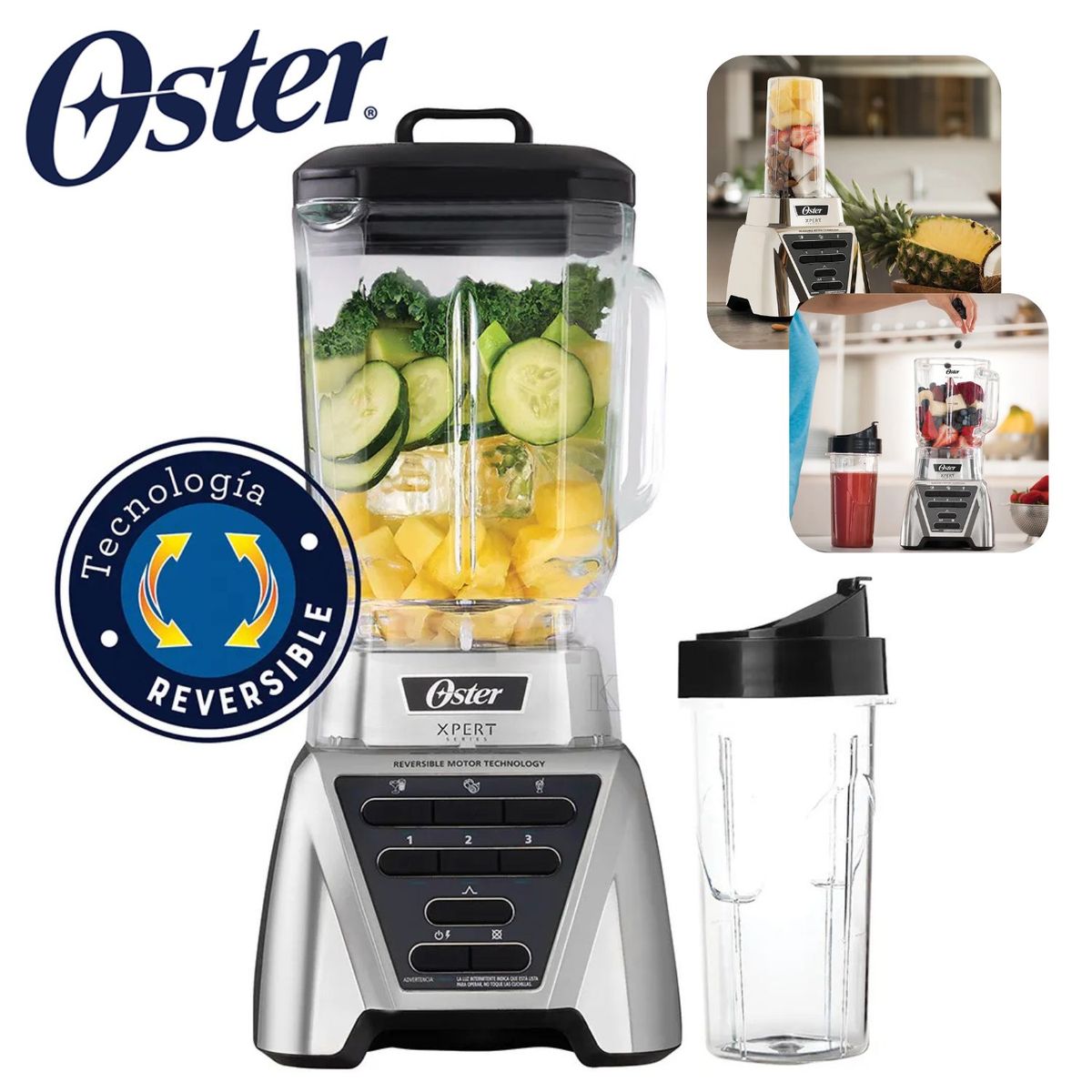 OSTER - Licuadora Oster® Xpert Series™ 1500W Pica Hielo