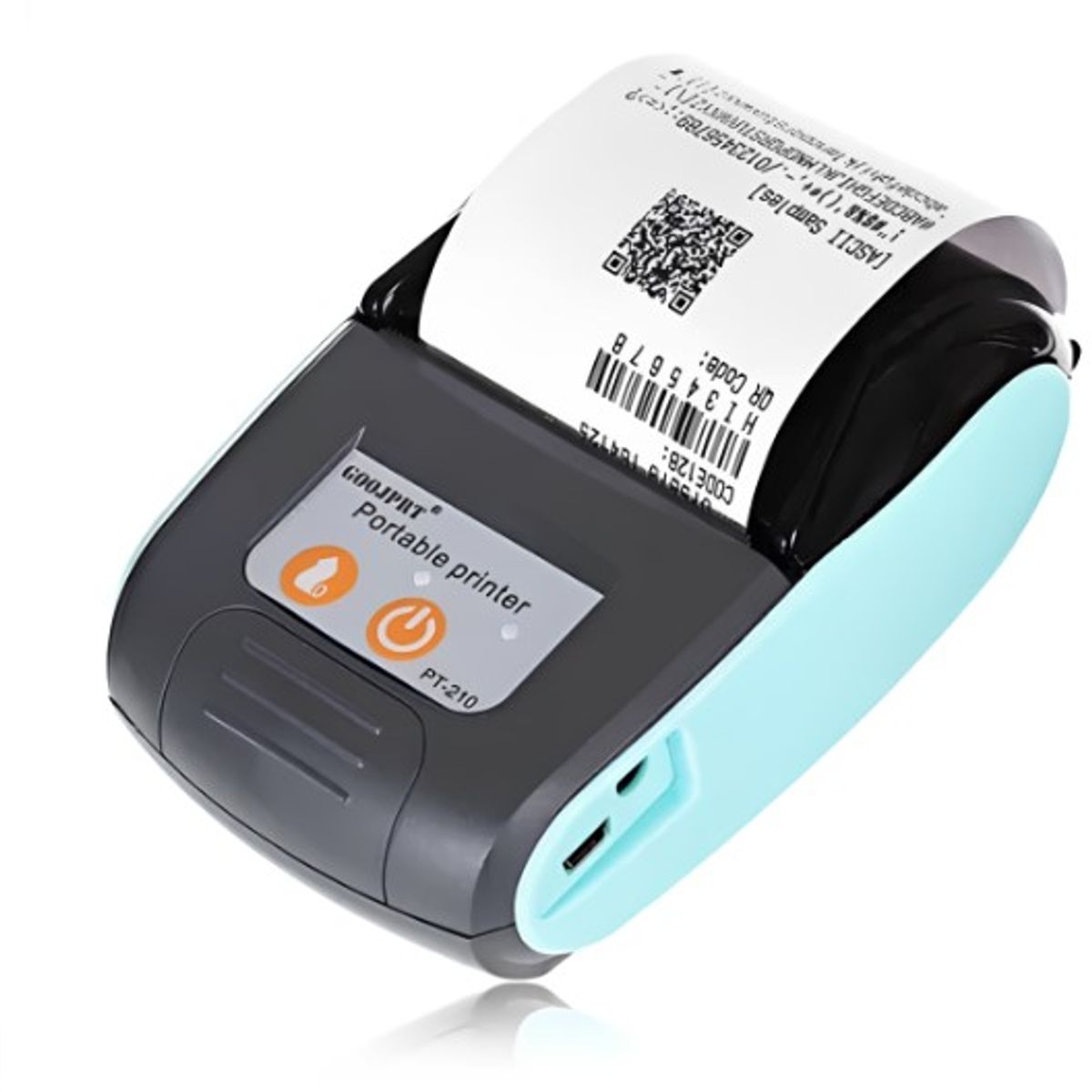 GENERICO - Ticketera Térmica Portatil GOOJPRT PT-210 BT 57mm