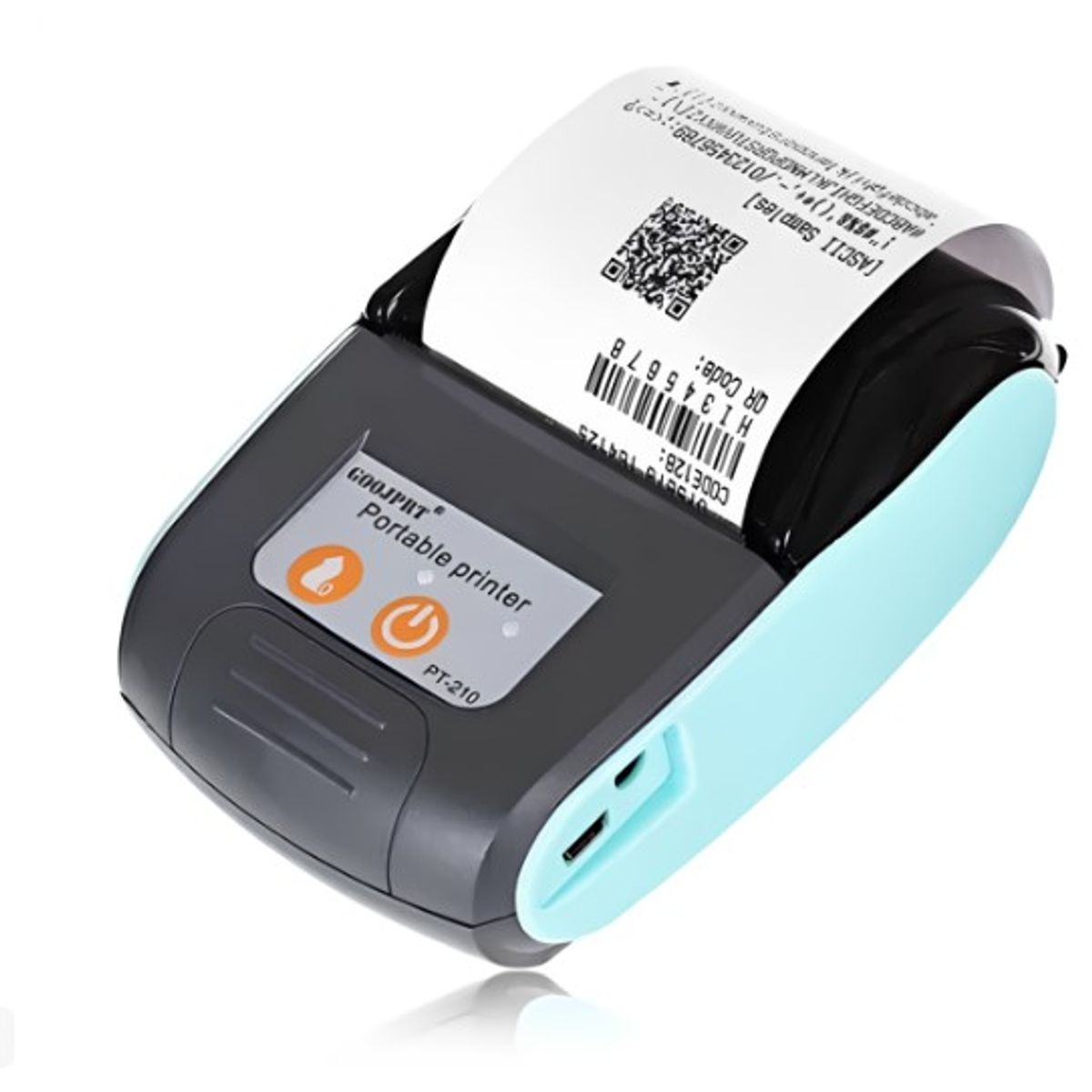 GENERICO - Ticketera Térmica Portatil GOOJPRT PT-210 BT 57mm