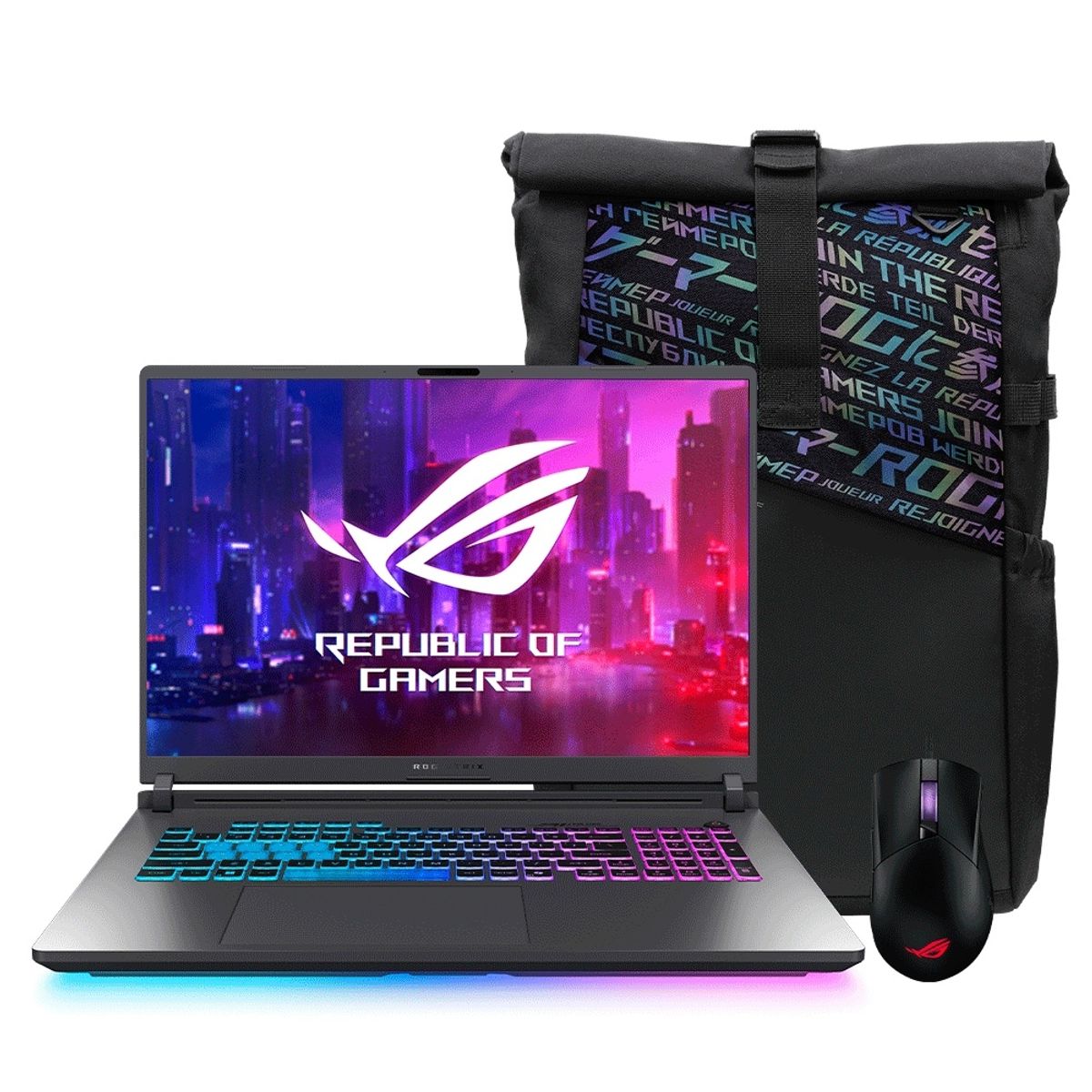 ASUS - Laptop ASUS ROG Strix G18 u9 32GB 1TB 18 + Mochila y Mouse