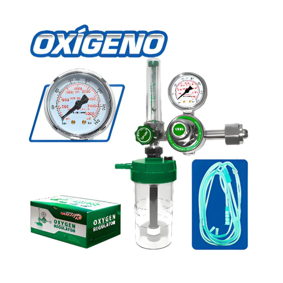 GENERICO - Regulador de Oxigeno Medicinal Modelo FR-120