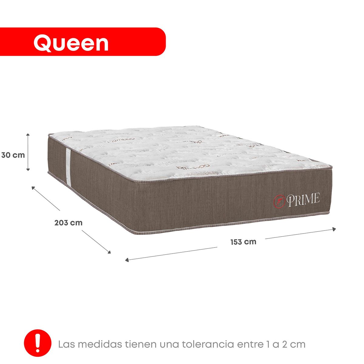 FORLI - Dormitorio Deluxe Prime Beige Queen
