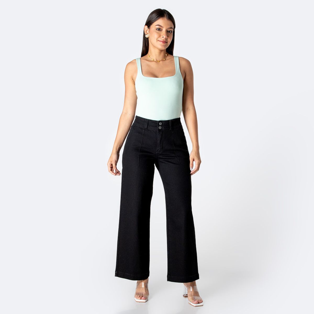 Pionier - Pantalon Moda Denim Stretch Pritzi Mujer
