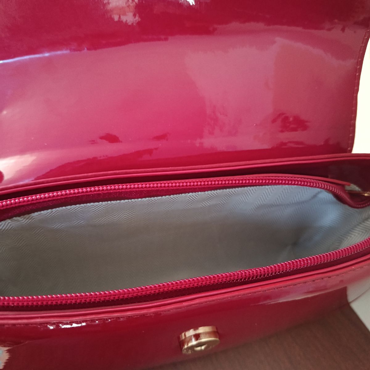 GENERICO - Cartera para mujer Lidia color cereza