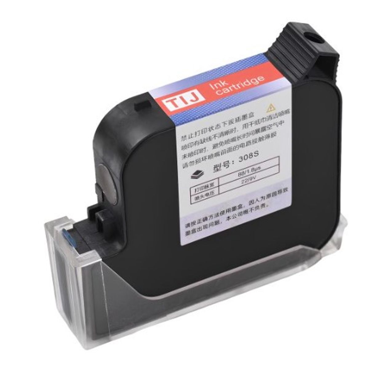 GENERICO - TINTA PARA ROTULADORA DIGITAL 308S NEGRO 100K IMP