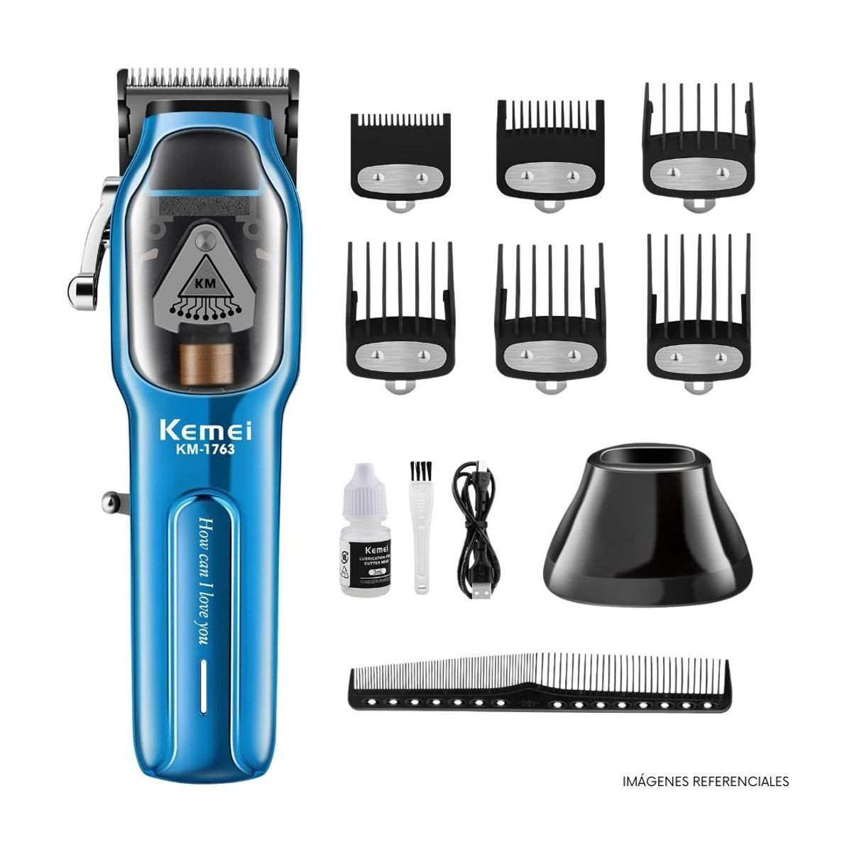KEMEI - Máquina Cortapelo Profesional Kemei Clipper KM-1763
