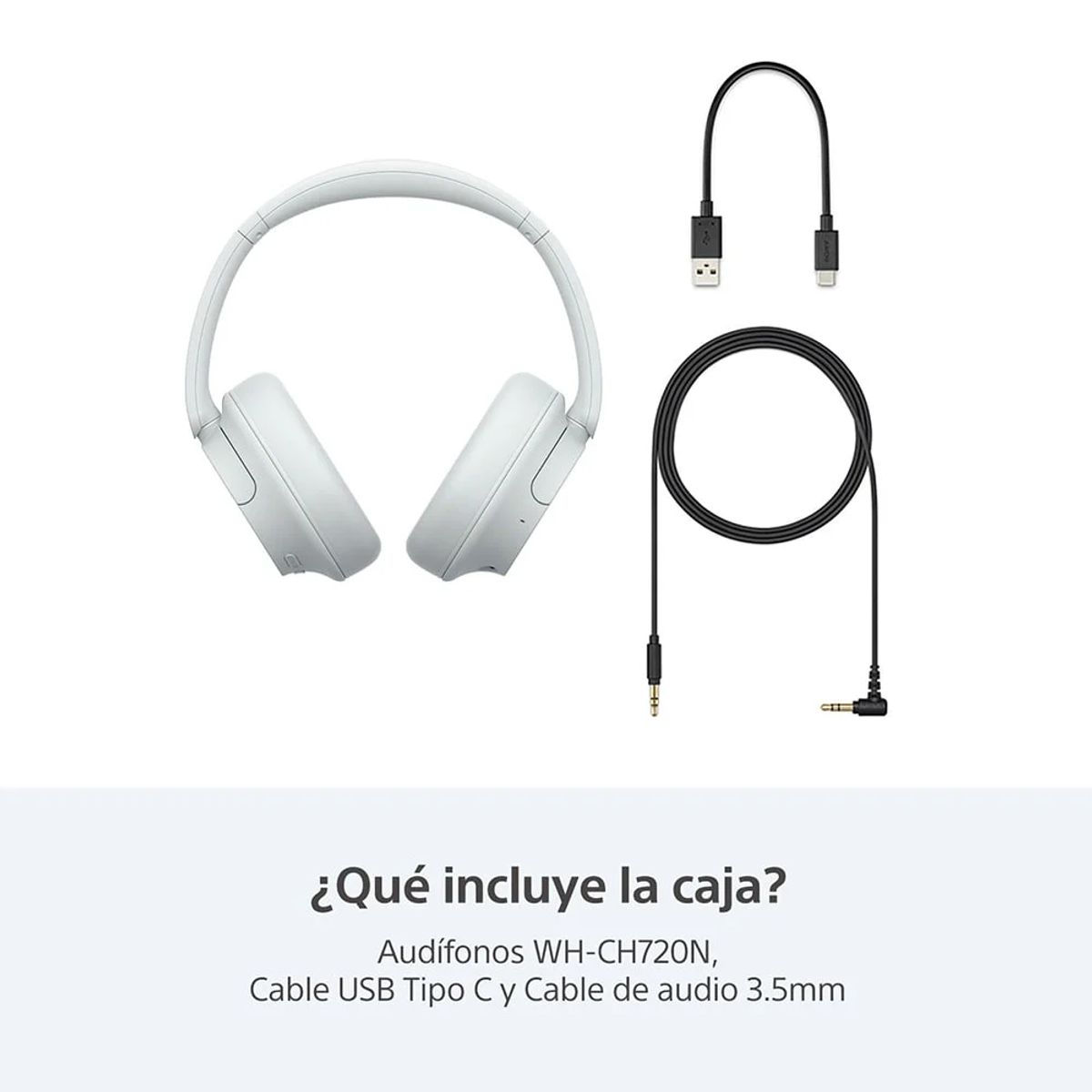 SONY - AUDIFONOS BLUETOOTH ON EAR SONY WH - CH720 - BLANCO