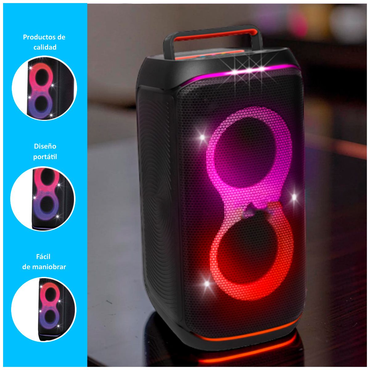 GENERICO - Parlante JBL generico PartyBox Club 120