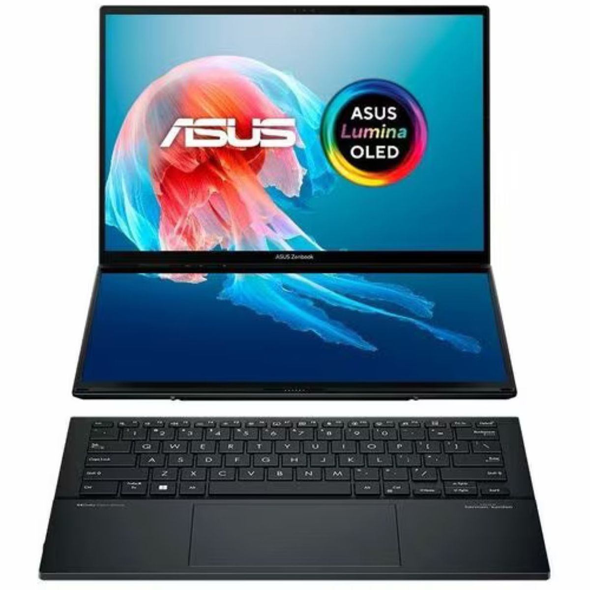 ASUS - Laptop ASUS ZenBook Duo UX8406 Core Ultra 9 285H 32GB 1TB SSD 14 3K Touch Windows 11 Pro