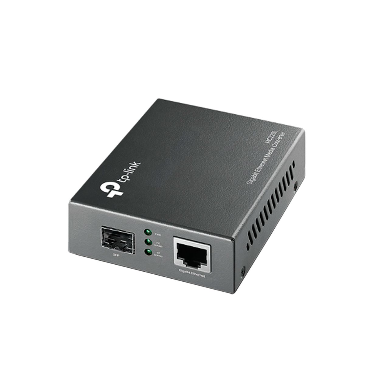 TP LINK - MEDIA CONVERTER TP-LINK MC220L V4.2 GIGABIT SFP HASTA 20 KM P-N MC220L