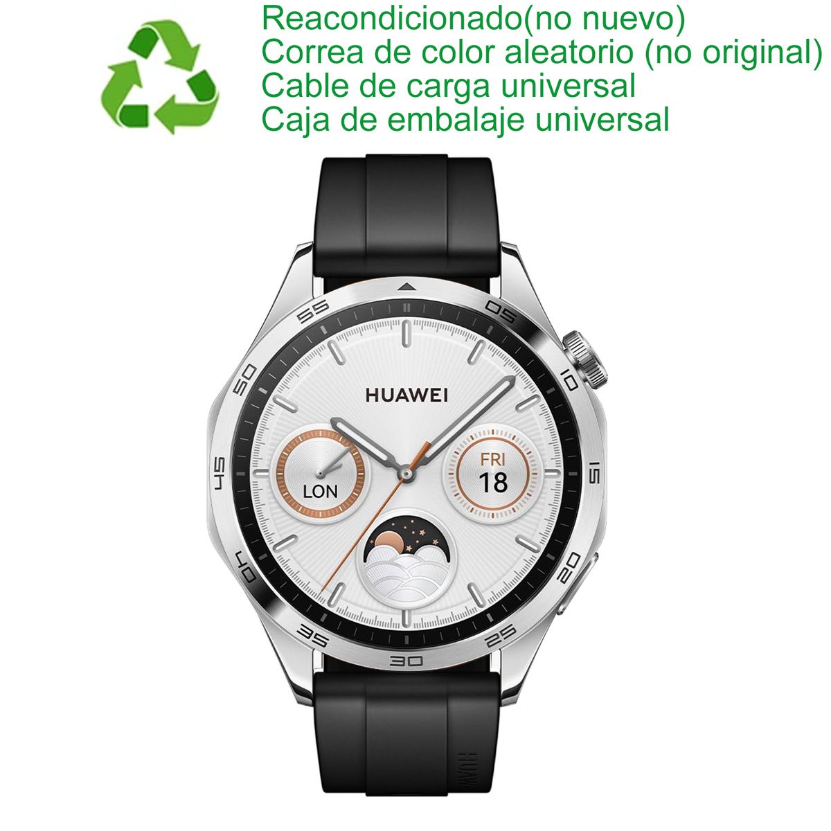 HUAWEI - Huawei GT 4 46mm Bluetooth Reacondicionado SemiNuevo