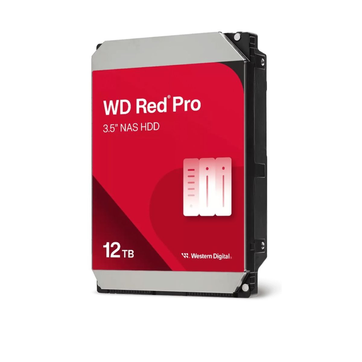 WESTERN DIGITAL - Disco Duro WD Red Pro 12TB NAS SATA 6GBs 7200RPM 512MB Cache WD122KFBX
