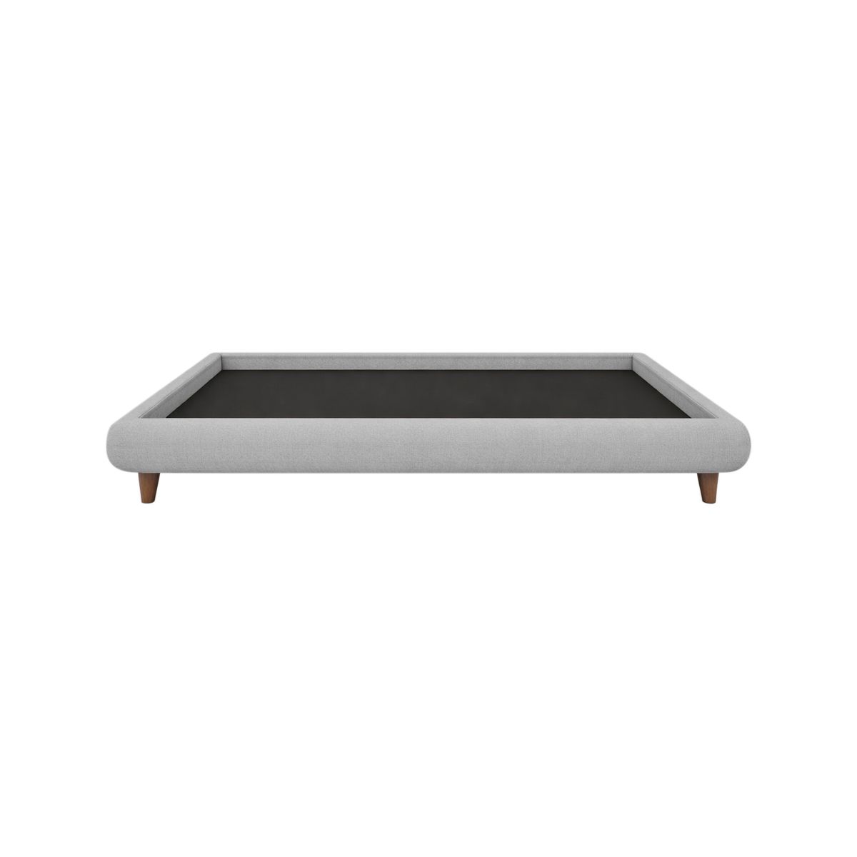 MUEBLES MACRUMO - Box tarima Luna - 1.5plz - Gris claro