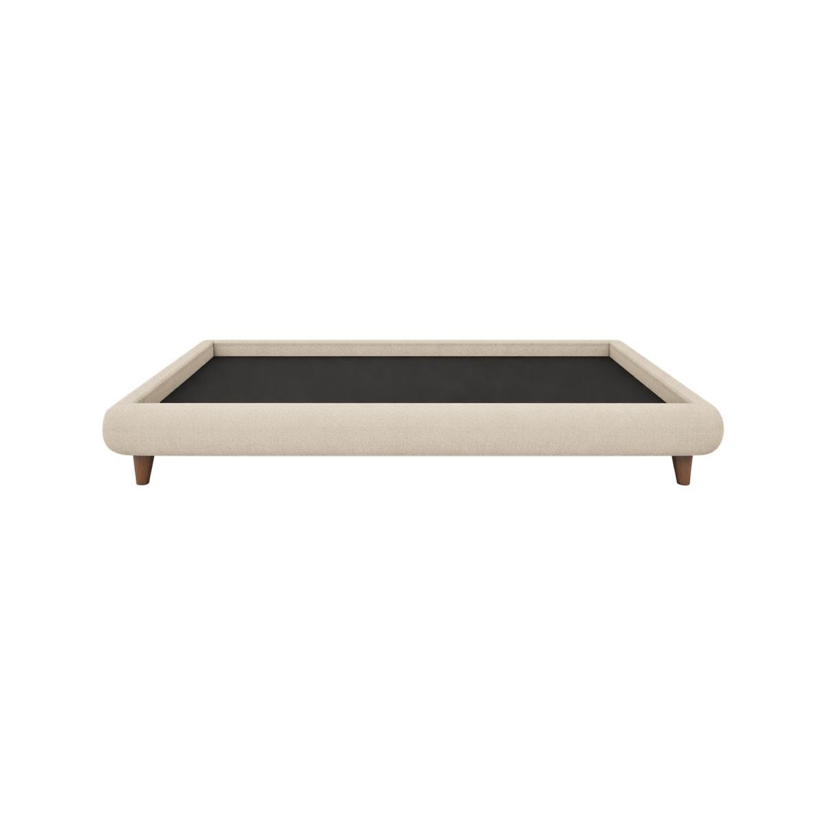 Box tarima Luna - Queen - Beige claro, marca MUEBLES MACRUMO - Foto 2