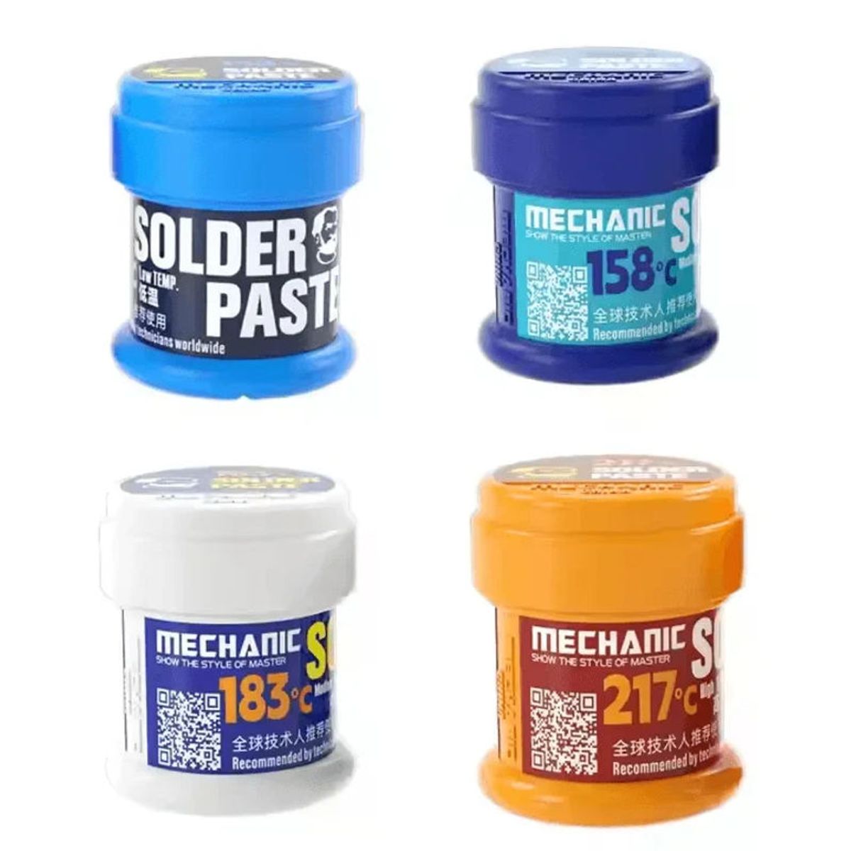 GENERICO - Estaño en Pasta para soldar 4 en 1 Mechanic 50g