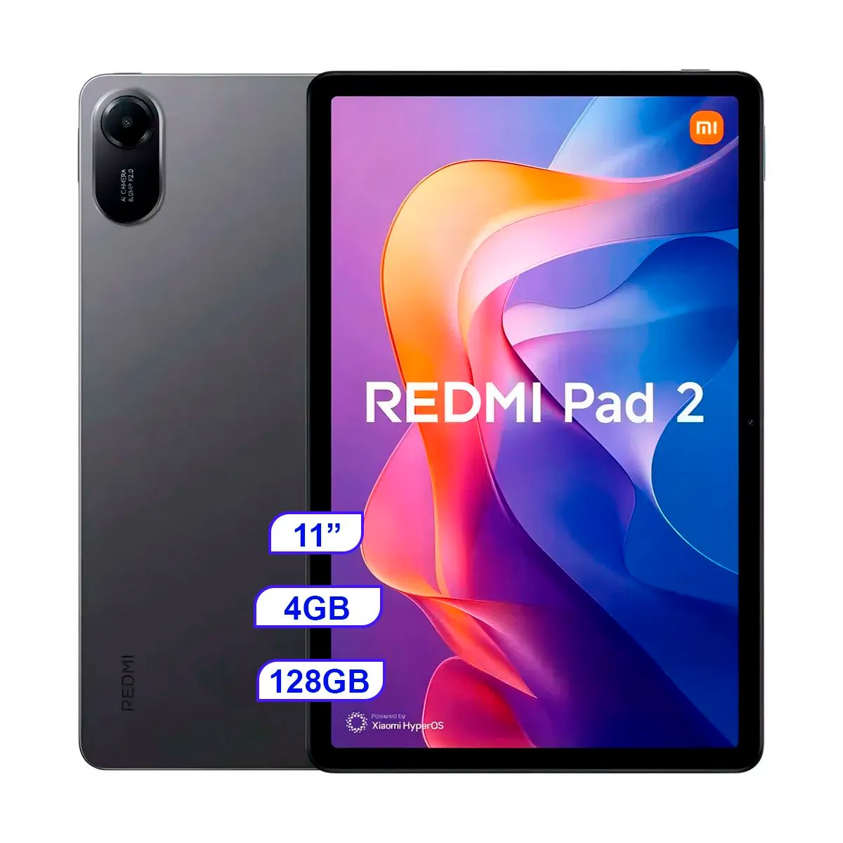XIAOMI - Redmi Pad 2 Graphite Gray 4GB 128GB GRAY