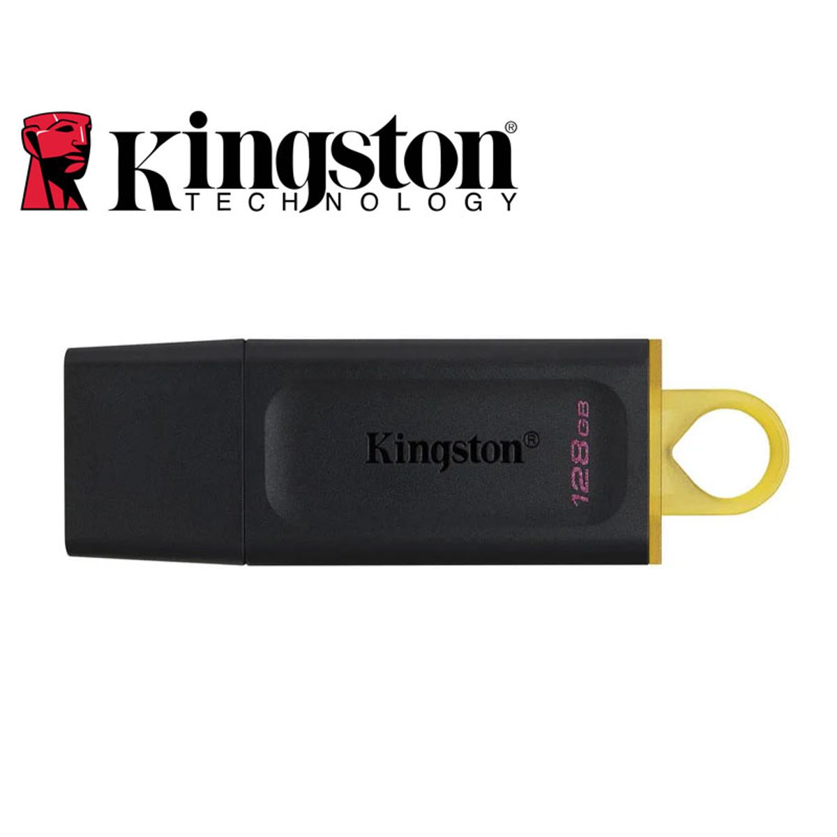 KINGSTON - MEMORIA KINGSTON USB DTXS EXODIA S 128GB 3.2 NEGRO