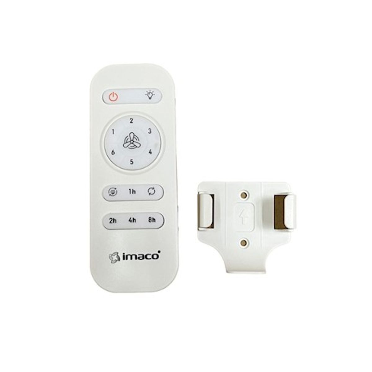 IMACO - Ventilador decorativo de techo 52 cluz  ctrl remoto timer 8h CF5235DC Imaco