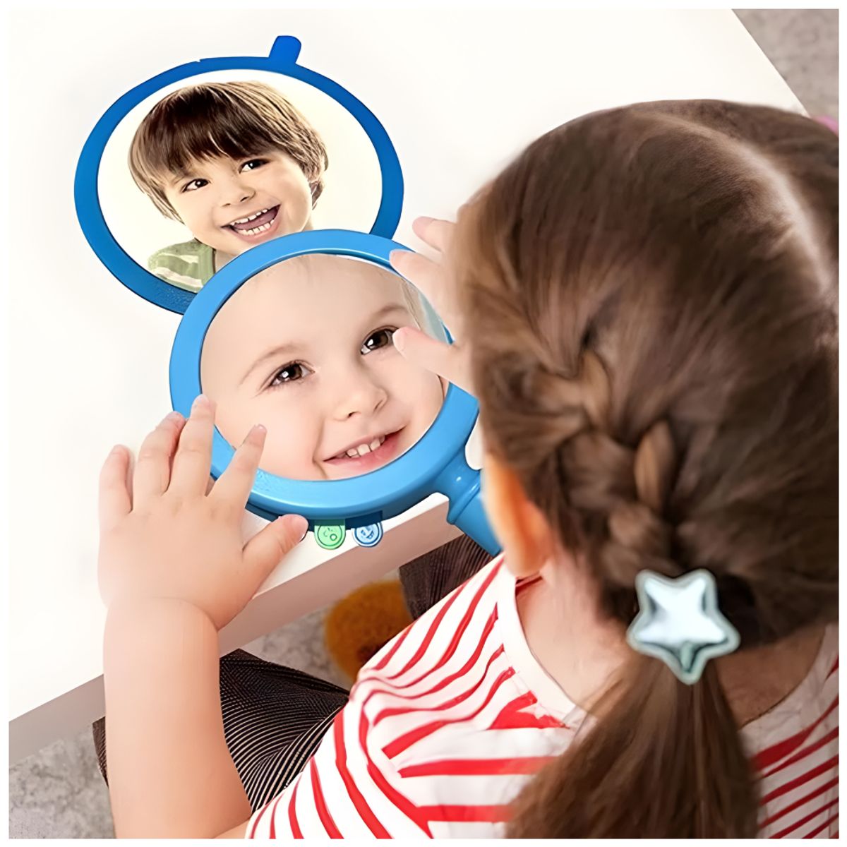 GENERICO - Espejo de Emociones para Niños Juego Educativo Socioemocional