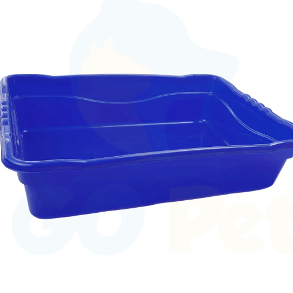 GENERICO - Bandeja Sanitaria Simple para Gatos - COLOR AZUL