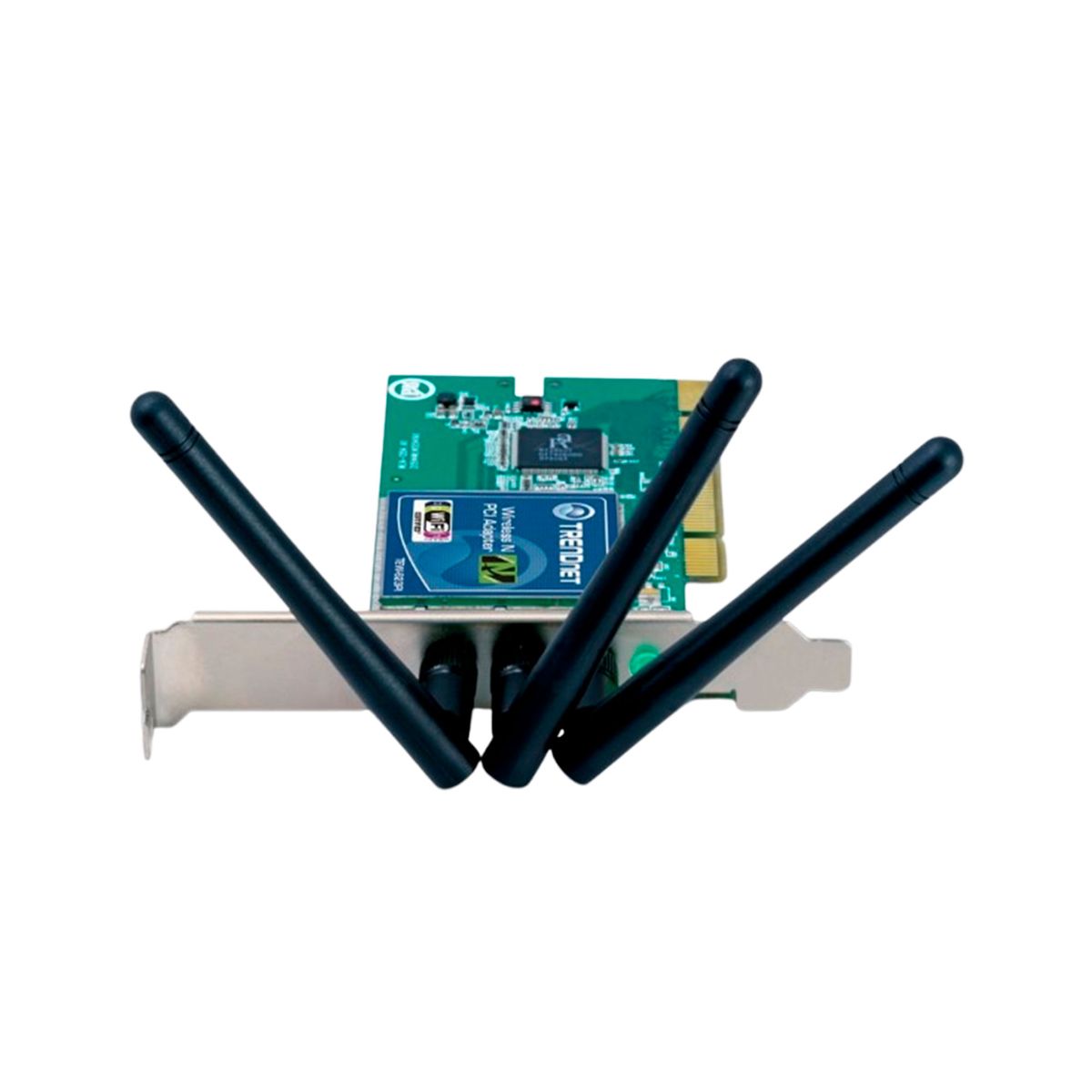 TRENDNET - TARJETA DE RED INALAMBRICA TRENDNET 300MBS 3 ANTENAS P-N TEW-623PI