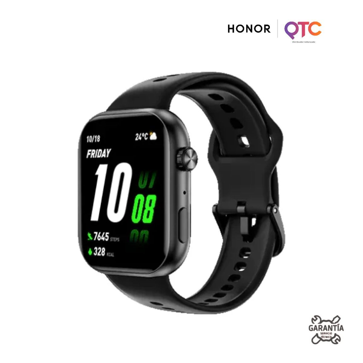 HONOR - HONOR CHOICE Watch 2i  Deportivo con Pantalla AMOLED, Monitoreo de Salud y Batería de Larga Duración